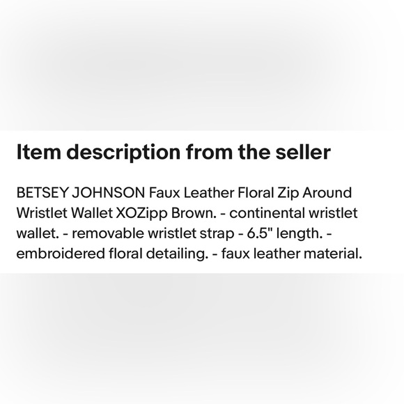 Brown Floral Betsey Johnson Women\'s Bag
